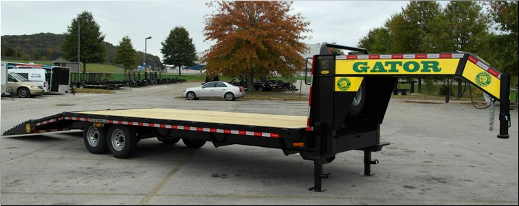 Gooseneck flat bed trailer for sale14k  Spencer County, Kentucky